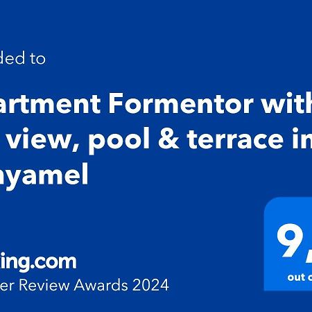 Apartment 4B Formentor Sea View & Pool In Canamel Canyamel (Mallorca) Exterior foto