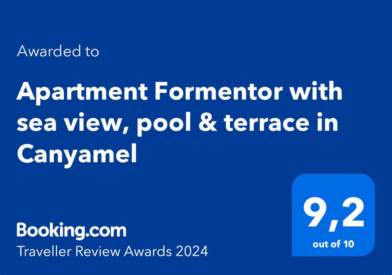Apartment 4B Formentor Sea View & Pool In Canamel Canyamel (Mallorca) Exterior foto